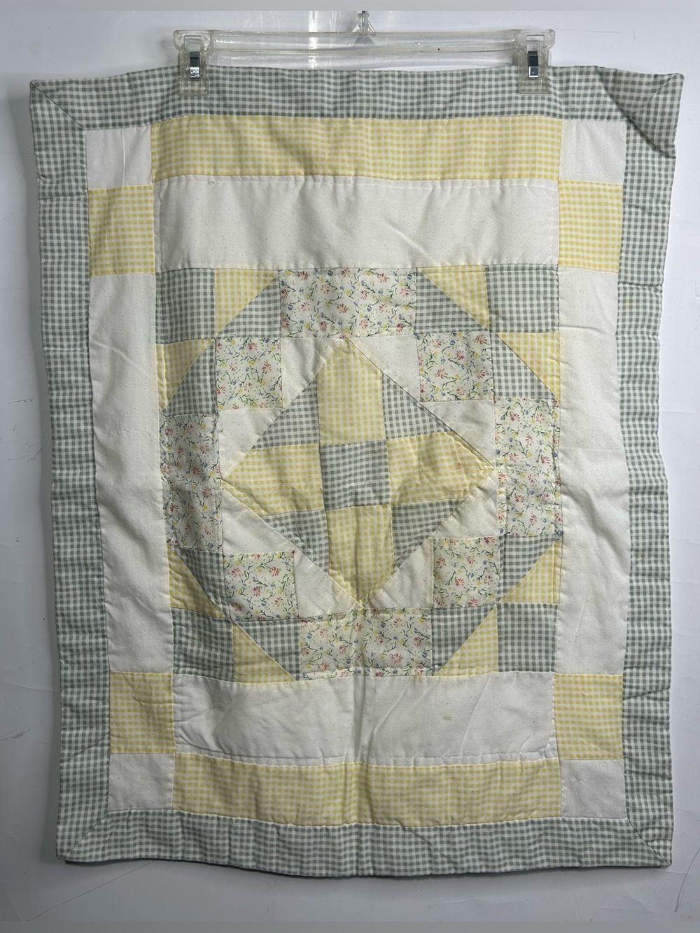 Vintage Quilted Pillow Sham Case